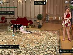 hey, wanna see wild striptease and pussy licking in fashion business gameplay?