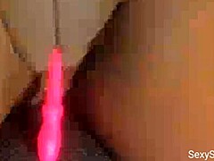 Stacy7’s juicy pussy with a cream-filled cameltoe is a beautiful thing