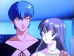 Japanese Teen Rides Cock in BDSM Anime