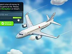 Honeysun Gameplay Kicks Off With Redhead Stewardess Action