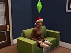 winter rose blooms with wicked solo redhead action!