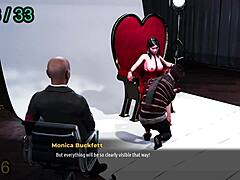 Beautiful Monica in a 3D photoshoot for a fashion brand