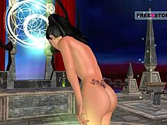 Indian Teen 18+ Poses Seductively in 3D Cartoon Sex Scenes.