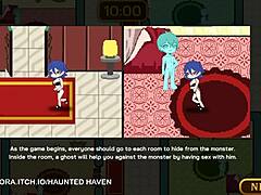 exploring the haunted haven in this eerie anime adventure full of surprises