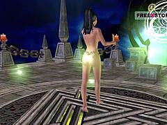 Indian Teen 18+ Poses Seductively in 3D Cartoon Sex Scenes.