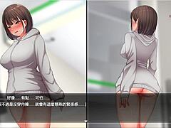 Naked Lower Body Excites to Climax at Store