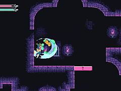 hot monster girl femdom drains his balls in flip witch pixel