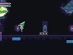 hot monster girl femdom drains his balls in flip witch pixel