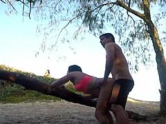 Gata Fodin’ in Public at Beach to Get Help, Ya Know, Sumaya Ganesha and Pernocas!