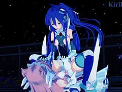 i love watching tsubasa, kanade, and maria in that intense futanari sex scene from symphogear hentai