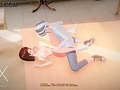 Anime futanari sex in various positions