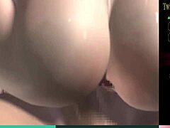 I go with kurusu twin succubus, cum on big tits