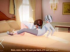 Anime futanari sex in various positions