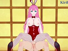 I enjoy watching mafuyu kirisu with big tits get creampied in this hentai.