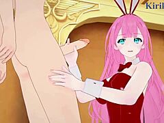 I enjoy watching mafuyu kirisu with big tits get creampied in this hentai.