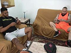 macho with huge thick cock dominates scoty brayan in wild session