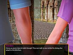 teen redhead stars in erotic cartoon game adventure