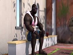 3d porn with huge cock and massive boobs animation