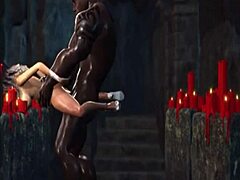 3d porn with huge cock and massive boobs animation