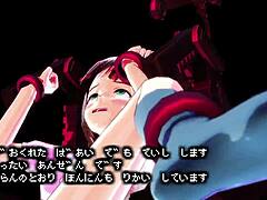 Hey, check this 3D cartoon anime episode of Purupuru Haruka 13 Hosomi no Ken!