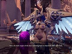 i ate the emissarys shaved pussy and squirted so hard - breeders of the nephelym ep5