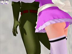 what's next for girl b hero in lusy 2 scenes?