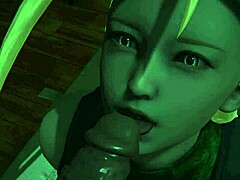 Street Fighter 6 Cammy Hentai in Wild 3D!