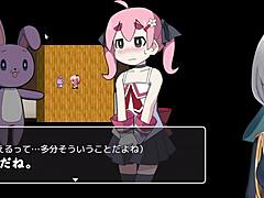 Magic Unability Girl Akari in Machine-Translated Hentai Game Trial