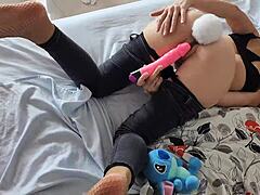 Cute rabbit girl cosplay