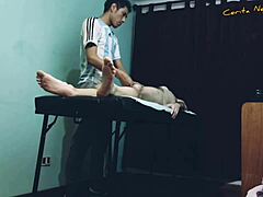 Amateur Gay Blowjob In Happy Ending Massage Part 1