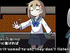 Magic Unability Girl Akari in Machine-Translated Hentai Game Trial