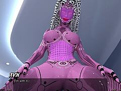 Stranded in space, recapping steamy blowjob moments