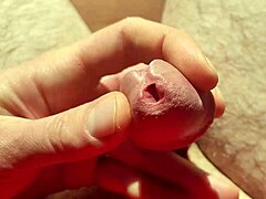 Edging from Flaccid to Playing with Precum in Natural Light