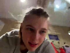 big dick pounding extreme anal in wild public scene