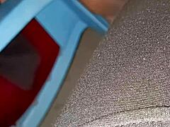 found a lonely girl at midnight, ended up breaking her ass!