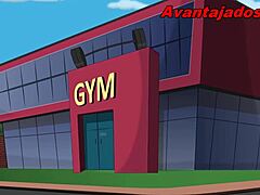 cartoon gay story with the old man from the academy