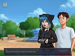 i can't believe summertime saga episode 120 has such intense hentai scenes with cartoon characters.