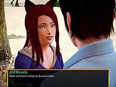 Episode 323 of My New Family series with redhead amateurs.