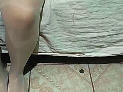 found a lonely girl at midnight, ended up breaking her ass!