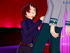 Shino Sosaki and Izuku Midoriya get wild in My Hero Academia hentai.