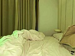 Hot Damn! Busty Latina Masturbates Solo in Hotel Room