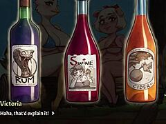 My Pig Princess Ep 31 hentai game shows curvy teen teaching sex ed with her tits in wild 3some.