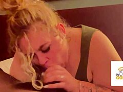 My step sister tries deepthroating my big black cock, let’s see! 😏