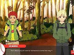 Ichiru Drags Me Through Forest and Hot Springs for Wild Outdoor Action - Bacchikoi Part 3