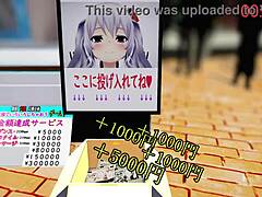 is kashima's part-time job a blowjob contest with cowgirl and squirting?