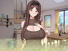 Ayano surprises me at night with a blowjob in summer clover game