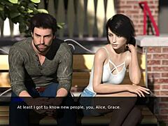 exploring pine falls in this 3d anime game adventure