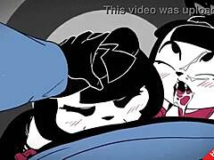 The Story Of MIME And DASH In Cartoon Anime Hentai Adventure