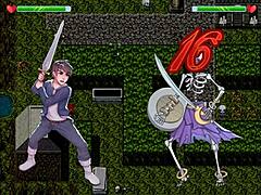 So, in Harem Hentai Game Ep 3, Farmer’s Daughter Toys with Furry Horsecock Dildo