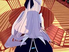 Belfast calls me for lunch then fucks hard in azurlane full movie!